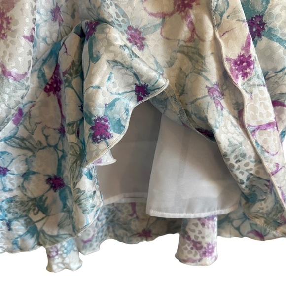 NWT RAHI Stila Dress Blue Floral Mini XL - Picture 10 of 16